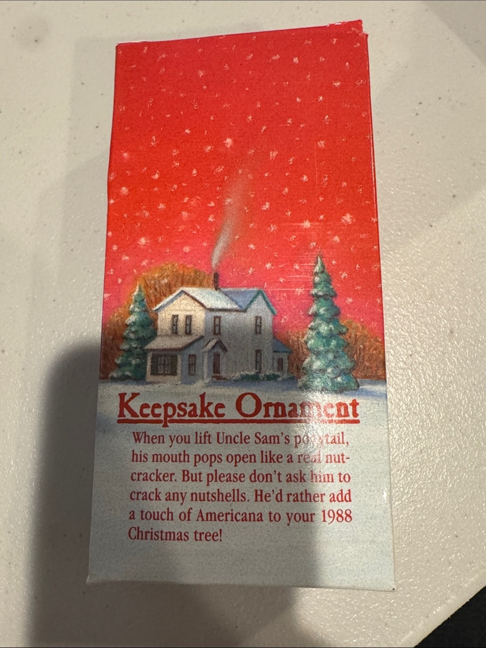 Hallmark Uncle Sam Nutcracker Christmas Ornament - Red, White, Blue - Picture 2 of 3